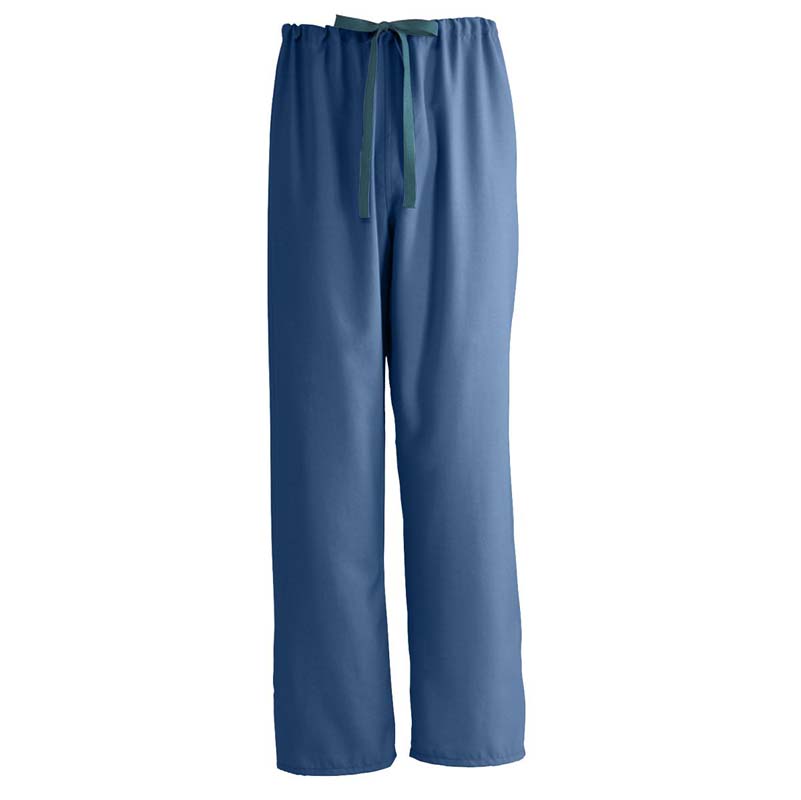 Unisex Reversible Scrub Pants with Two Pockets