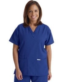 Medline PerforMAX Womens V-Neck Tunic Scrub Top #839
