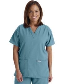 Medline PerforMAX Womens V-Neck Tunic Scrub Top #839
